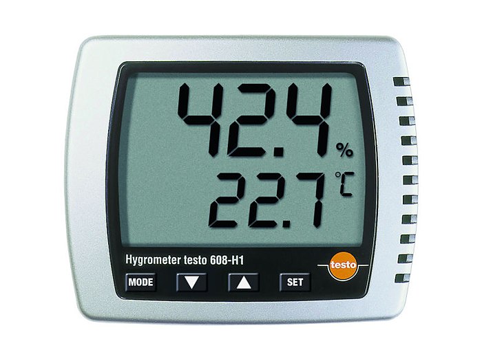 Hygrometer used for thermal calibration